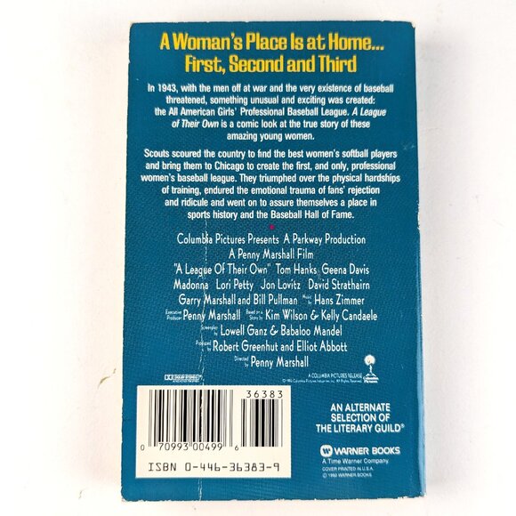 90s A League of Their Own Movie Novelization Paperback - Picture 6 of 10